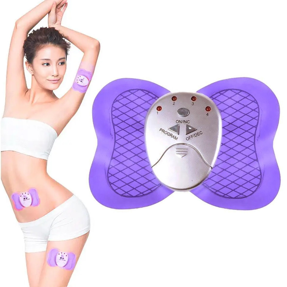 Масажер міостимулятор Метелик, на батарейках / Імпульсний масажер для тіла, фото 1