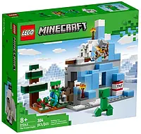 Конструктор LEGO Minecraft Замерзшие верхушки 304 детали 21243 | Лего Майнкрафт оригинал