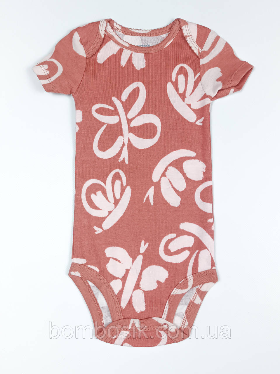 Бодік з коротким рукавом для дівчинки Картерс, 12м (72-76см), фото 1