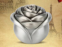 Подарочная упаковка для обручального кольца, Металлическая шкатулка для хранения ювелирных изделий.