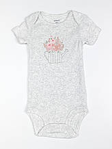 Бодік з коротким рукавом для дівчинки Картерс, 12м (72-76см)