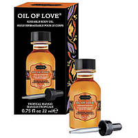 Масло для ерогенних зон Тропічні ласки - Oil of Love, 22 ml  sonia.com.ua