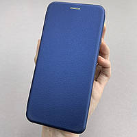 Чехол-книга для Xiaomi Redmi Note 12 4G книжка с подставкой на телефон сяоми редми нот 12 4г синяя stn