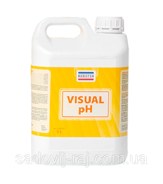Регулятор кислотності Візуал pH / Visual pH 5 л Meristem Мерістем Іспанія