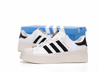 Жіночі білі Кросівки Adidas Superstar