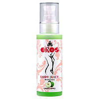 Олійна олія — EROS Lady Juicy Massage Green Apple, 125 ml sonia.com.ua