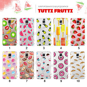 Ультратонкий прозорий чохол з малюнком для Samsung Galaxy Note 4 N910 (80 дизайнів)