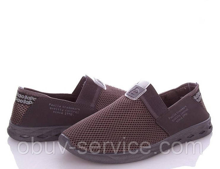Мокасини чоловічі сітка Паола 175/2303 (8 пар 40-45)