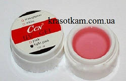 Гель CCN light pink 0.5oz світло-рожевий