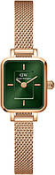 Годинник Daniel Wellington Quadro Mini Melrose Rose Gold Emerald DW00100648