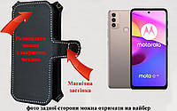 Чехол-книга Luxury для Motorola E40, с кредиткою