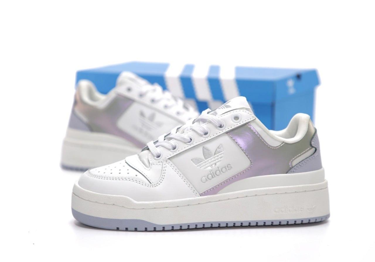 Жіночі білі Кросівки Adidas Forum 84