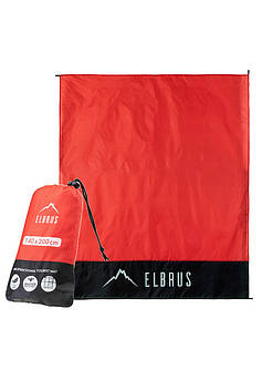 Килимок туристичний Elbrus Alpido Ripstop 200x140 cм Red-Black