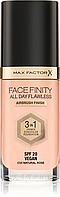 Тональна основа Max Factor Facefinity All day Flawless 3 в 1 Foundation NoC50 Natural Rose 30 мл