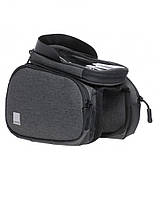 Велосумка під смартфон Sahoo 122007 Top Tube Bag 1,5л Grey