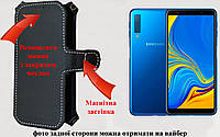 Чехол-книга Luxury для Samsung Galaxy A7 2018 SM-A750, с кредиткою