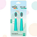 Насадки Vega Kids VK-11B Junior для дитячої зубної щітки VK-500, фото 2