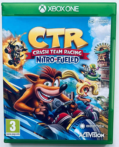Crash Team Racing Nitro Fueled, Б/У, английская версия - диск для Xbox ...
