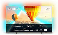 Телевизор 50 дюймов Philips 50PUS8107/12 (4K Android TV Bluetooth Ambilight)