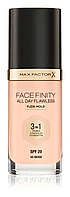 Тональна основа Max Factor Facefinity All Day Flawless 3 в 1 30 мл 55 Бежевий