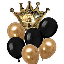 Фонтан із куль на день народження корона золота 2095