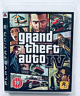 Grand Theft Auto IV, Б/У, английская версия - диск для PlayStation 3