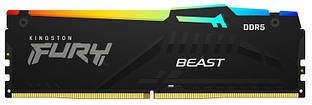 Пам'ять ПК Kingston DDR5 16GB 5600 FURY Beast  RGB Baumar - Порадуй Себе