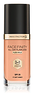 Тональна основа Max Factor Facefinity All Day Flawless 3 в 1 77 — Soft Honey 30 мл