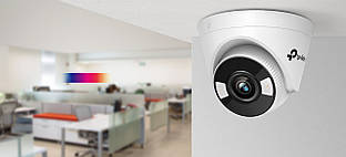 IP-Камера TP-LINK VIGI C440-2.8, PoE, 4Мп, 2,8 мм, H265+, IP66, Turret, кольорове нічне бачення, внутрішня Baumar - Порадуй Себе