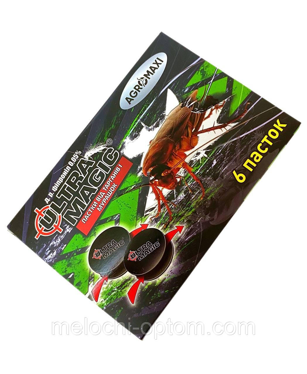 Ловушки от тараканов и муравьев Ultra Magic 6 шт./уп