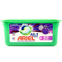 Капсулы для стирки Ariel Pods Allin1 Extra Fiber Protection 27 шт.