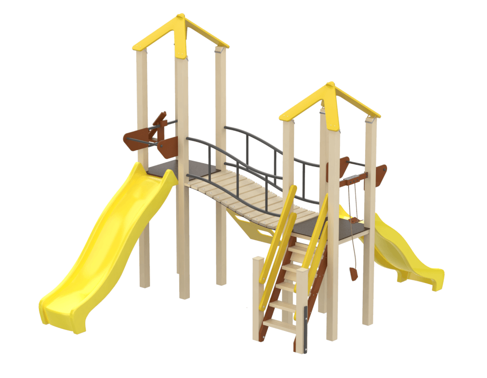 Дитячий ігровий комплекс Double Fun (Kidigo ТМ)