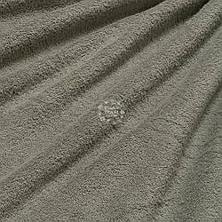 Двостороння махрова тканина, колір сіро-оливковий