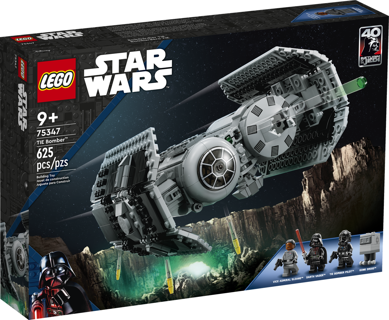 Конструктор LEGO Star Wars Бомбардувальник TIE (75347), Лего Зоряні Війни ТАЙ Бобмер