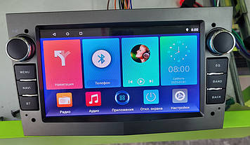 Штатна автомагнітола Android 11 2/16 Гб OPEL Astra Zafira Vectra Corsa Signum Meriva