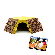 Декорація укриття з дерева Reptile Nova 16x12x5 см