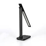 LED лампа настiльна з бездротовою зарядкою VIDEX VL-TF17B 18W 1800-6500K, фото 11