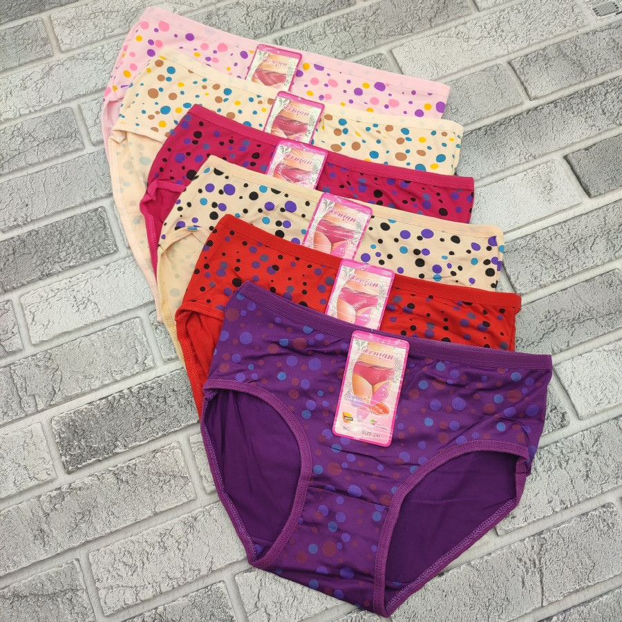 Труси жіночі модал р.2XL-4XL асорти горох (арт.8011) DENIAN 30038041, фото 1