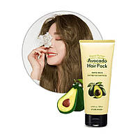 Відновлювальна маска для волосся з авокадо, Etude House Repair My Hair Avocado Hair Pack, фото 4