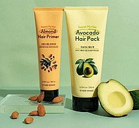 Відновлювальна маска для волосся з авокадо, Etude House Repair My Hair Avocado Hair Pack, фото 5