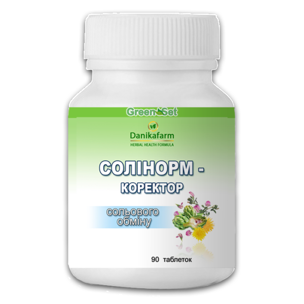 Солинорм – коректор сольового обміну