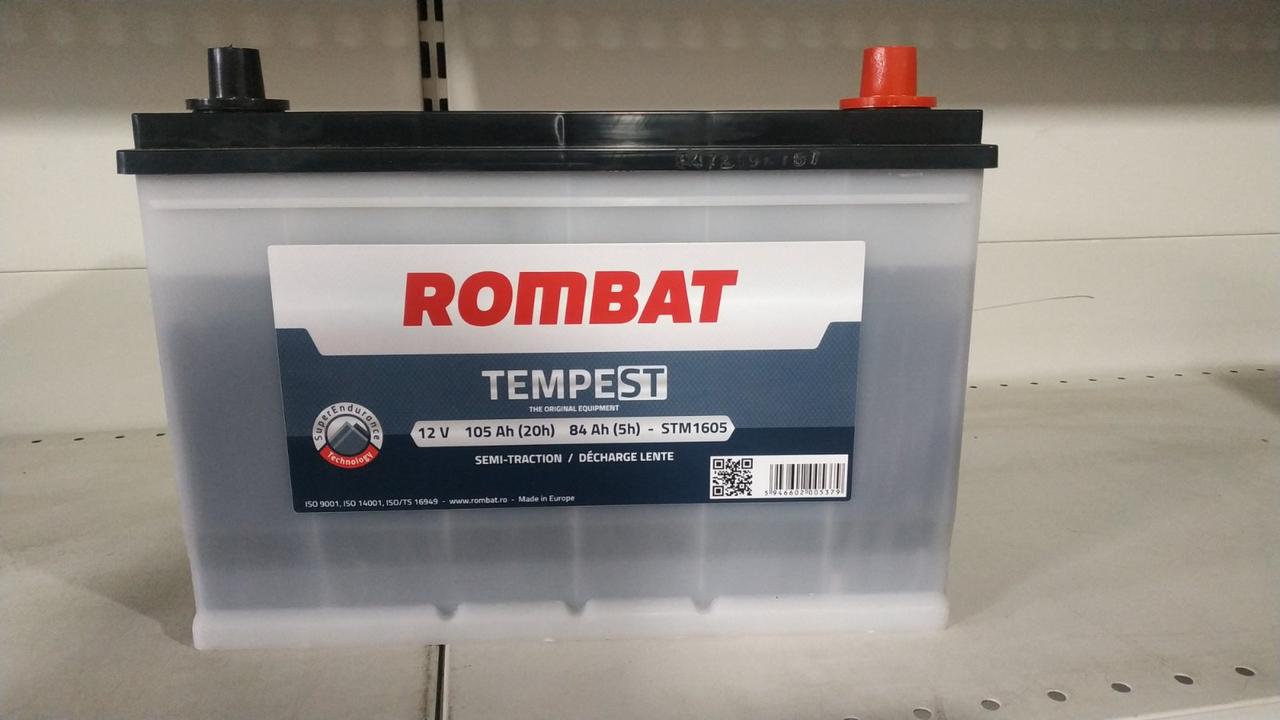 Акумулятор ROMBAT TEMPEST 6СТ-105Ah R, фото 1