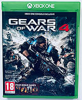 Gears of War 4, Б/У, русские субтитры - диск для Xbox One