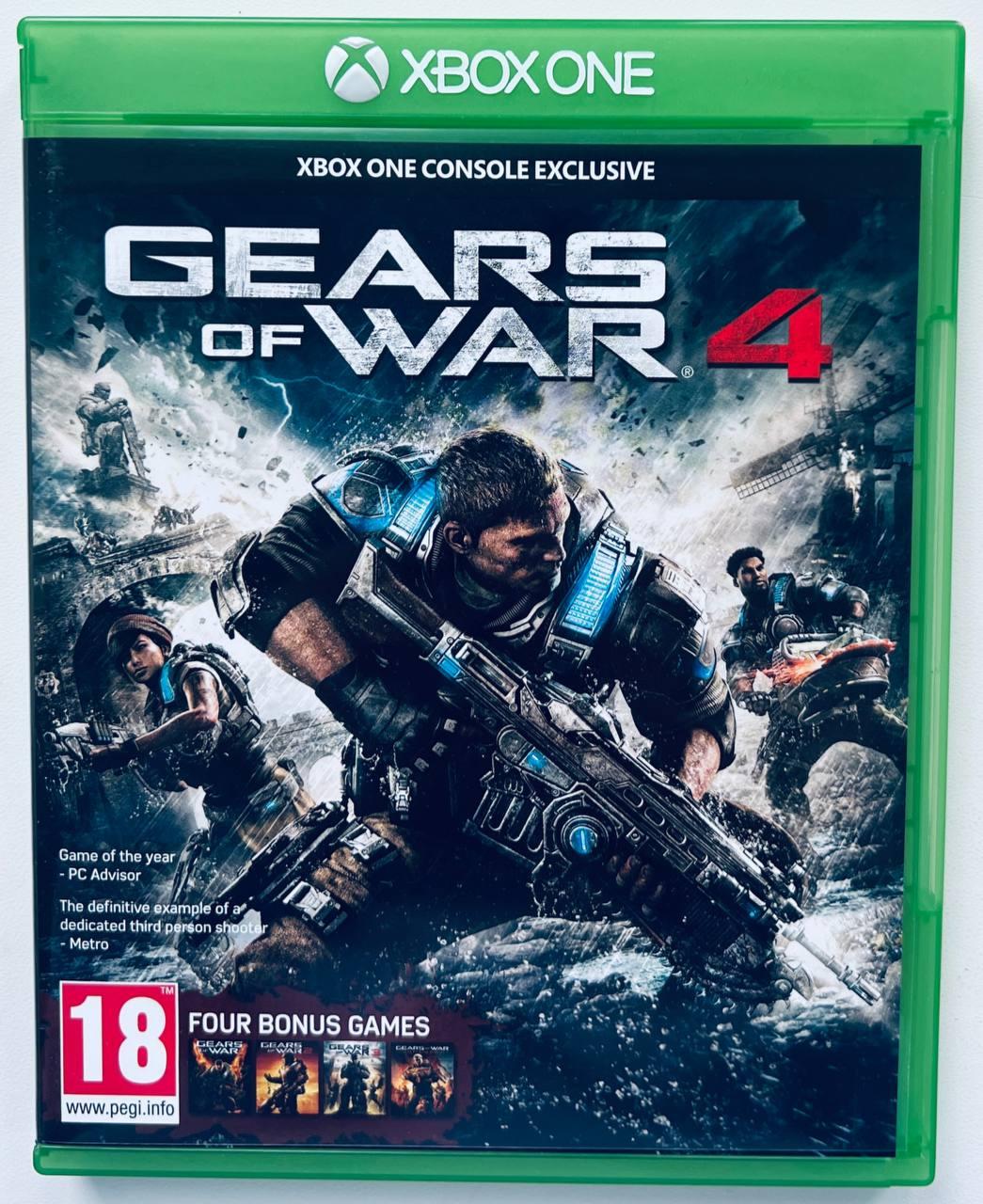 Gears of War 4, Б/У, російські субтитри - диск для Xbox One (ID ...