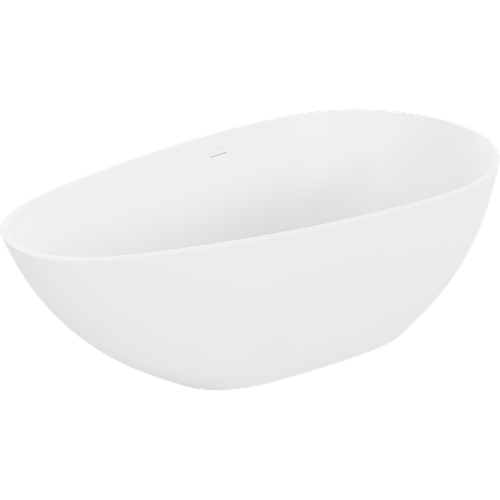 Отдельностоящая ванна Mexen Palermo из конгломерата 150 х 78 см, белая ...