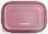 Контейнер для зберігання продуктів SmartShake Food Storage Container 800мл рожевий, фото 7