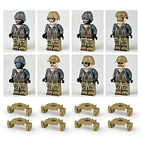 Фигурки военные BrickArms конструктор SWAT для Лего Lego