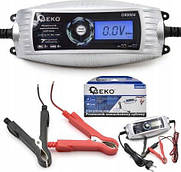 Зарядний пристрій 6/12V 4A імпульсний GEKO G80004