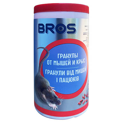 "Гранули від мишей і щурів" 250 г від BROS, Польща, фото 1
