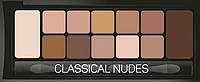 Палитра теней для век Triumph Cosmetics 12 оттенков Nude Palette CTE 24, №01